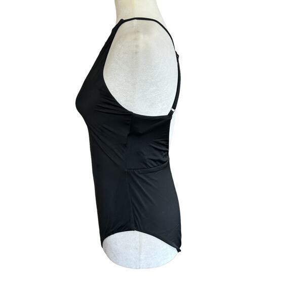 Andie The Asbury One Piece Large Black‎ Halter Style Backless Swim NWT - Picture 5 of 12
